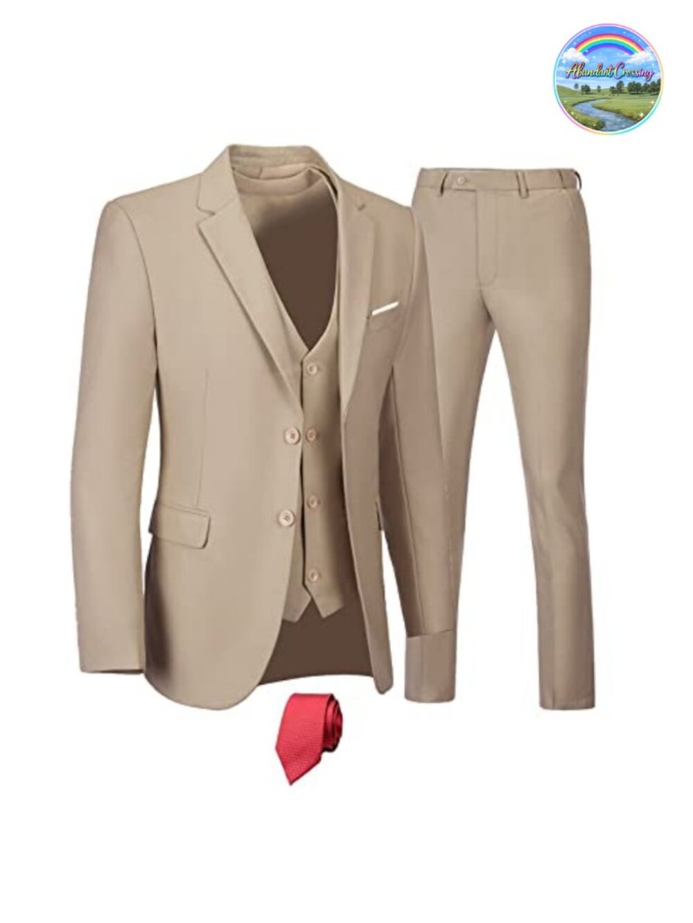 Mens 3 Piece Slim Fit Suit Set Formal Wedding Business Tuxedo